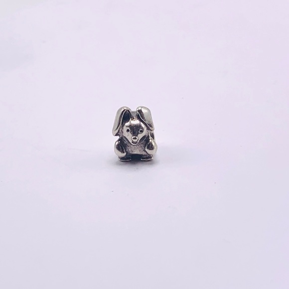 EUC Pandora 790389 Sterling Silver Easter Rabbit Animal Bead/Charm - Retired - Picture 6 of 14